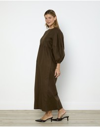 Cirkular - Pre-Loved - Caes Round Sleeve Maxi Dress