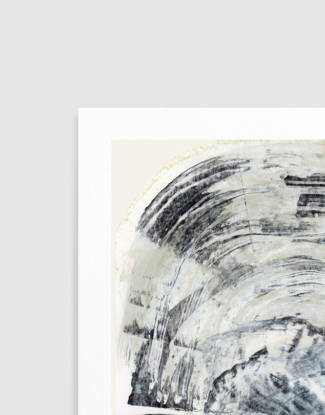 Olive et Oriel - Sea Fossil 1 by Cartissi Art Print