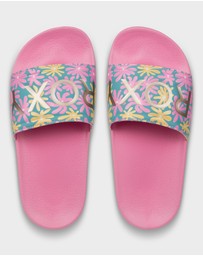 Roxy - Girls 8 to 16 Slippy II Slides