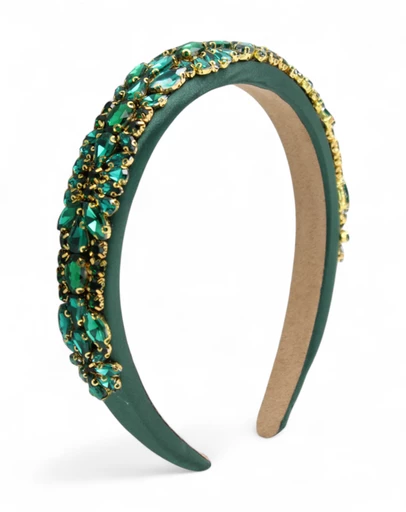 Morgan & Taylor - Elodie Headband in Green