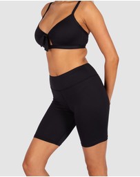 Baku Swimwear - Baku Core Mid Thigh Extra Firm Short Bikini Bottom