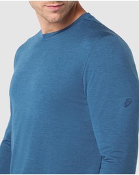 ASICS - Refined Texture Long Sleeved Top - Men's
