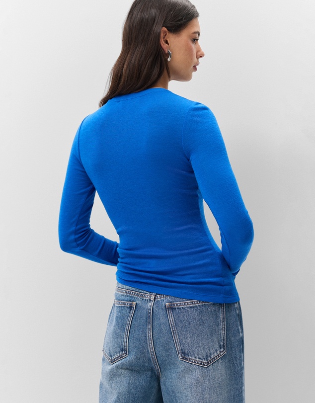 UNISON - Merino Crew Neck Top