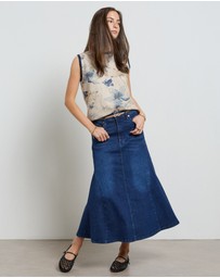 DRICOPER DENIM - Abby Flare Skirt