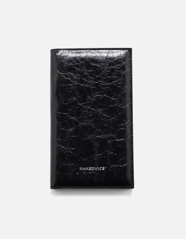 Nakedvice - The Salerno Black Passport Wallet