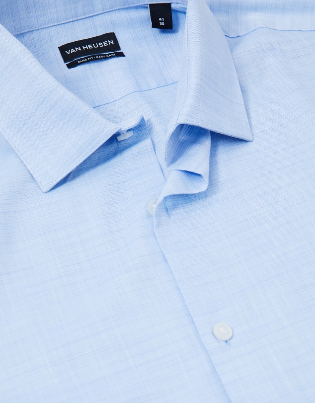 Van Heusen - Solid Colour Textured Shirt