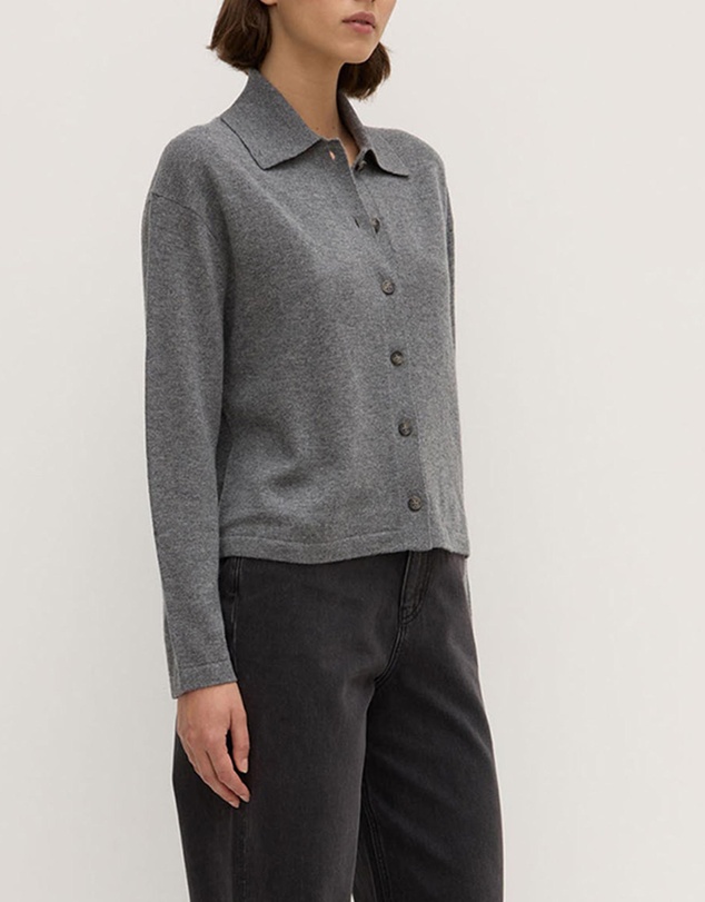 Assembly Label - Wool Cashmere Knit Cardigan