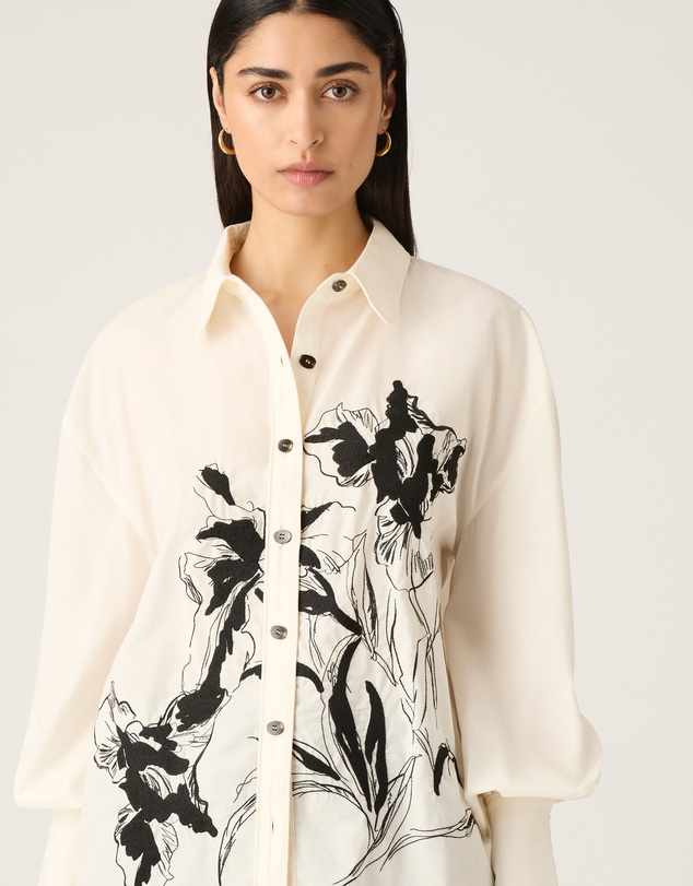 MOS The Label - Lis Embroidery Blouse