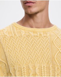 Rhythm - Patchwork Salt Wash Knit