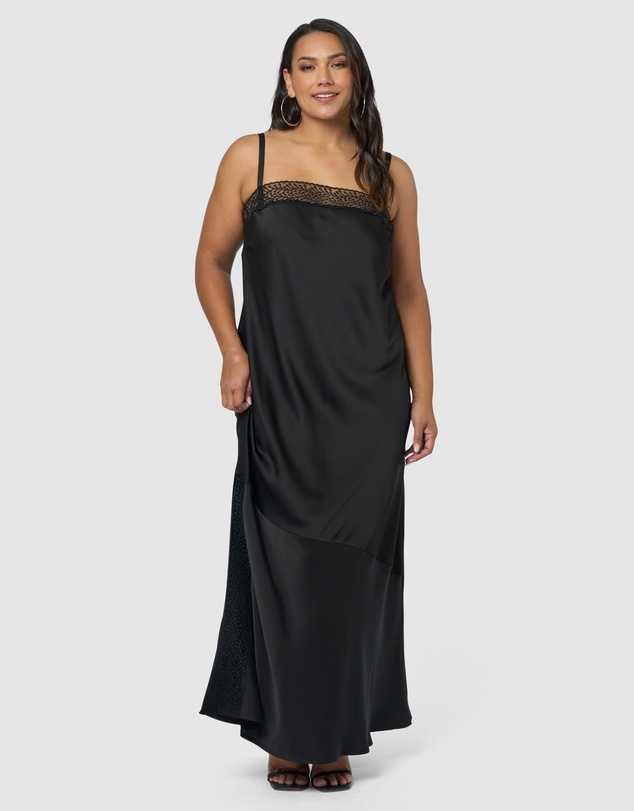 Sunday In The City - Vortex Maxi Slip Dress
