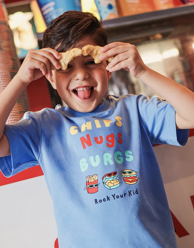 Rock Your Kid - Josh Tee in Cool Blue
