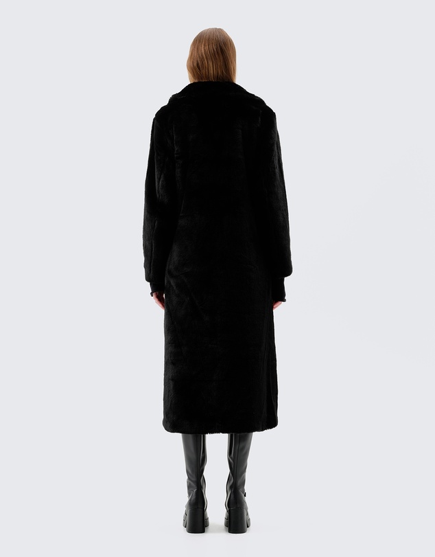 Unreal Fur - Black Bird Coat