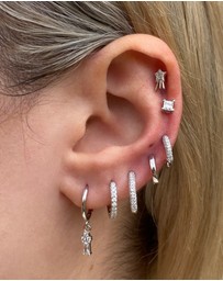 Izoa - Dion Mini Stud Earrings