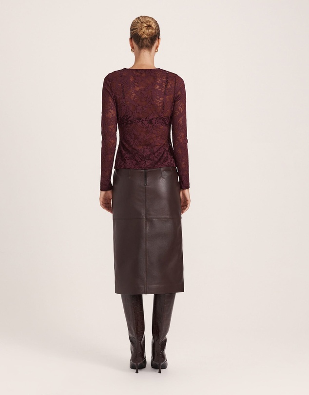 SABA - Stella Long Sleeve Lace Top