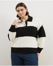 Atmos&Here Curvy - Lexi Knit Pullover