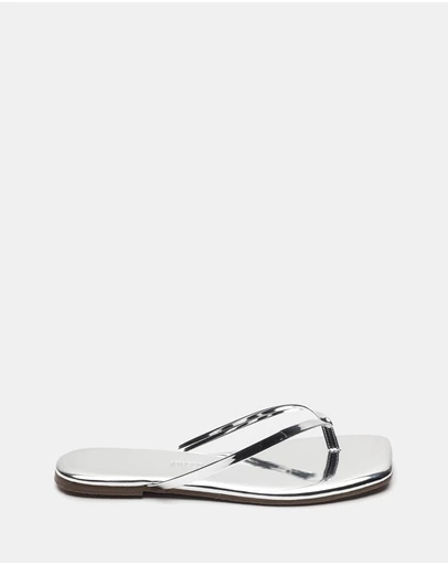 Tkees - Lily Square-Toe Mirrored Sandals