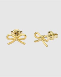 Ted Baker - BROOKE: Mini Metal Bow Stud Earrings