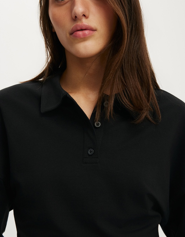 Cotton On - Everyday Smooth Polo Long Sleeve