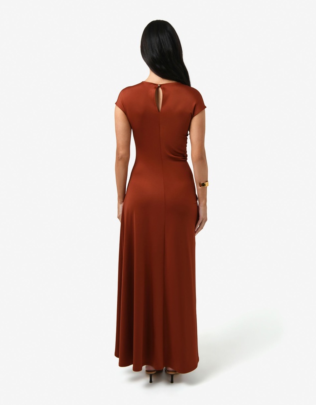 Forcast - Kim Asymmetric Ruched Dress