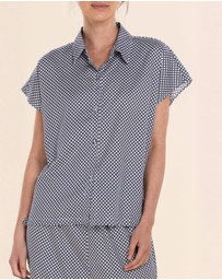 Gingerlilly - Marlie Diamond Print Cotton PJ