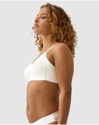 Naturana - Side Smoothing Wireless Padded Bra