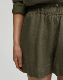 Oxford - Cleo Linen Shorts