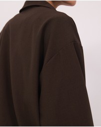 Calli - Karise Relaxed Funnel Neck Bomber