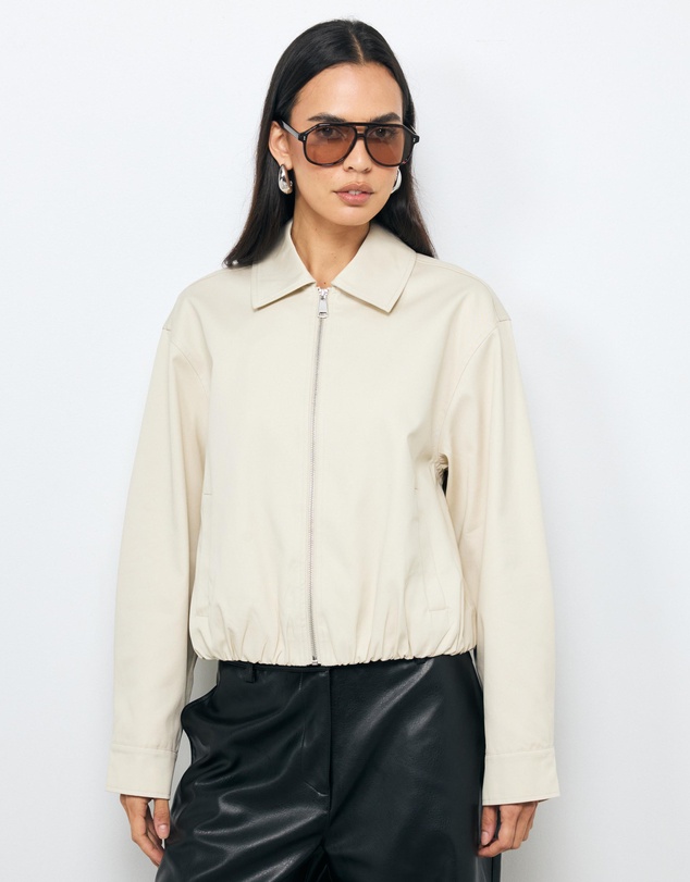 AERE - Cotton Bomber Jacket