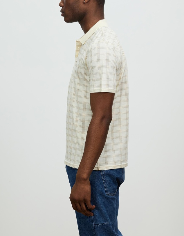 Brixton - Plaid X S/S Polo Knit