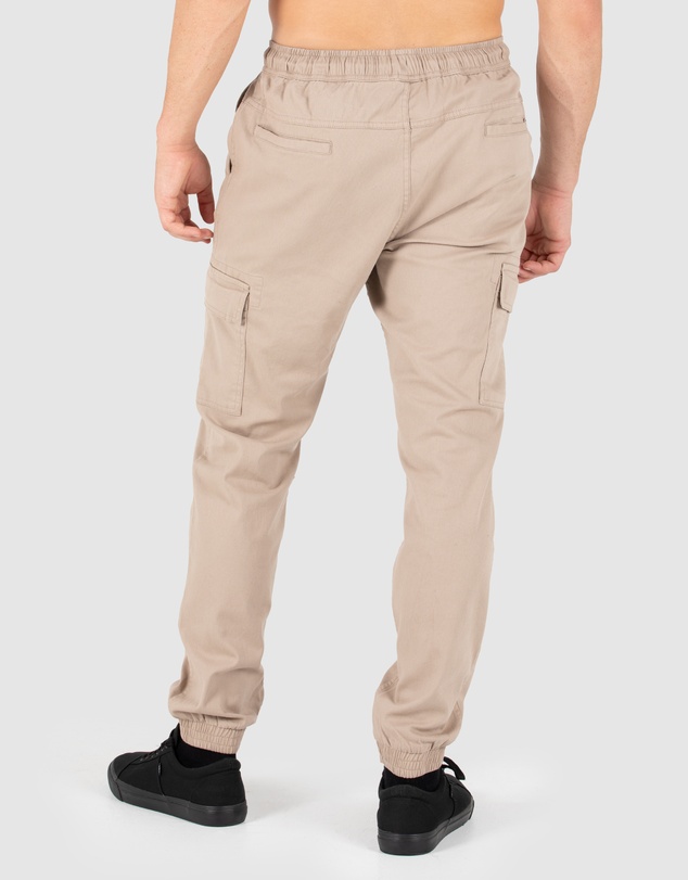 UNIT - UNIT Pivot Elastic Waist Cuffed Cargo Pants