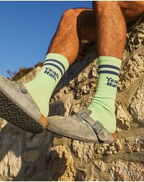 Skwosh - Yeah Nah Socks in Lime