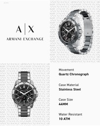 Armani Exchange - Two Tone Chronograph Watch