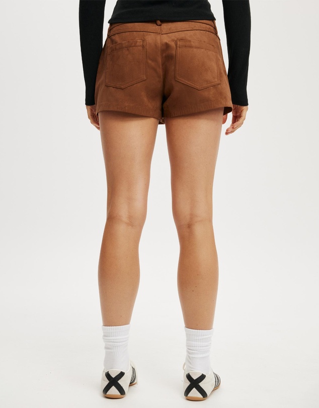 Cotton On - Suede Micro Shorts