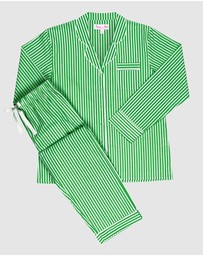 Sant And Abel - Women’s Braddock Green Long PJ Set