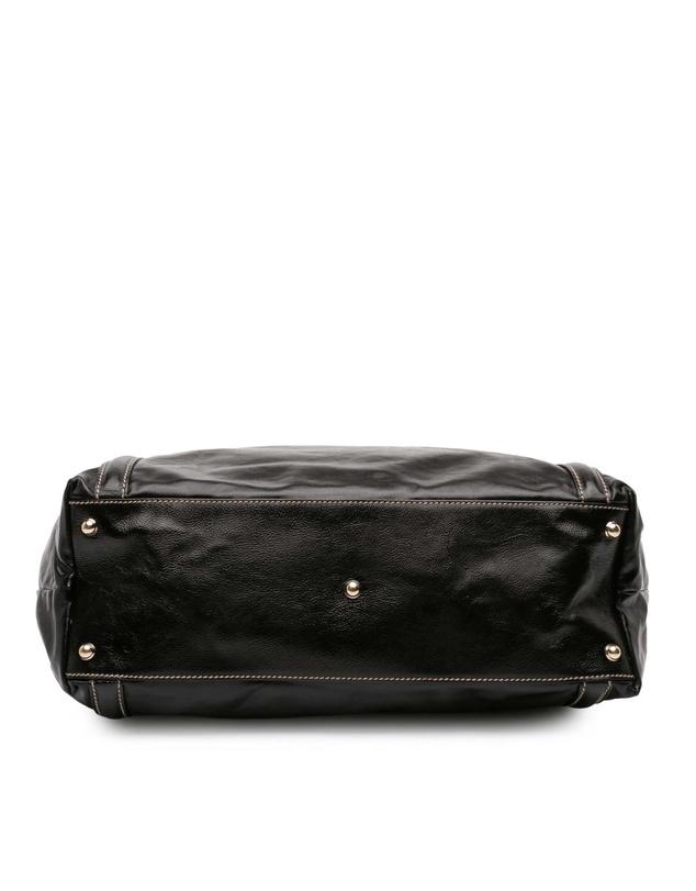 Pre-Loved by Azura Reborn - Pre-Loved Patent Dialux Britt Web Tote
