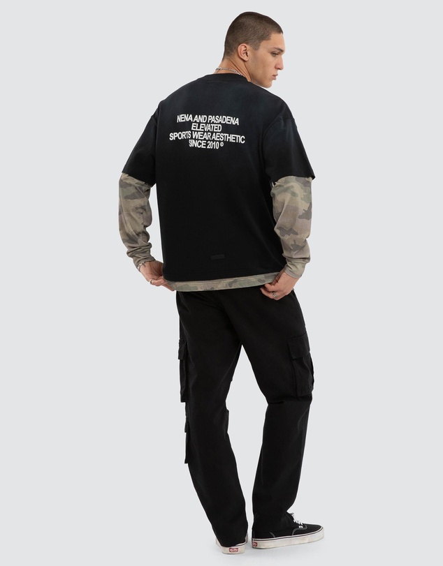Nena & Pasadena - Mirror Layered Long Sleeve Tee