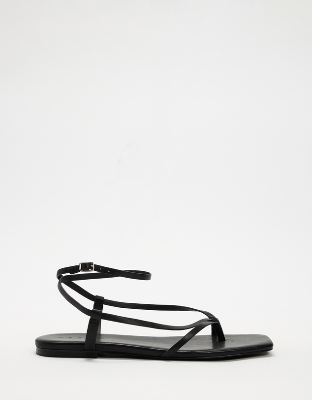 AERE - Positano Strappy Leather Sandals - Women's