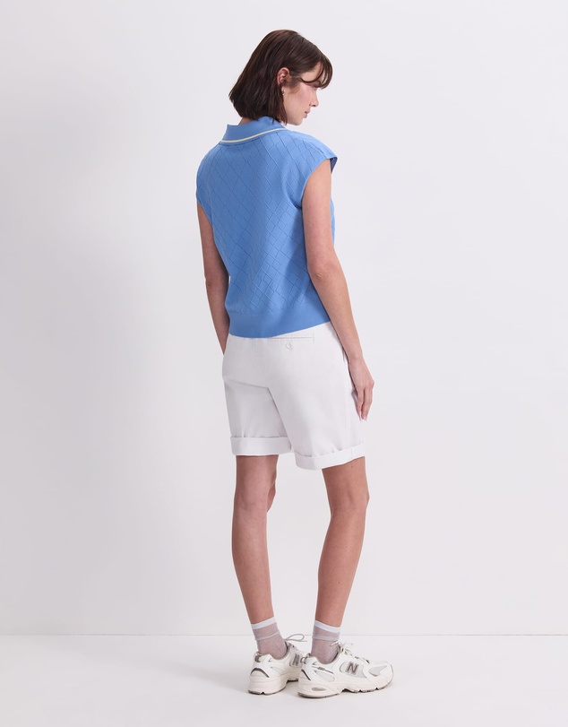 Sportscraft - Maxine Milano Argyle Knit Top