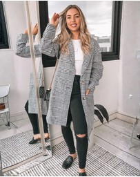Esther & Co - Polaris Coat - Print