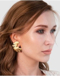 Stephanie Browne - Gingko Earrings