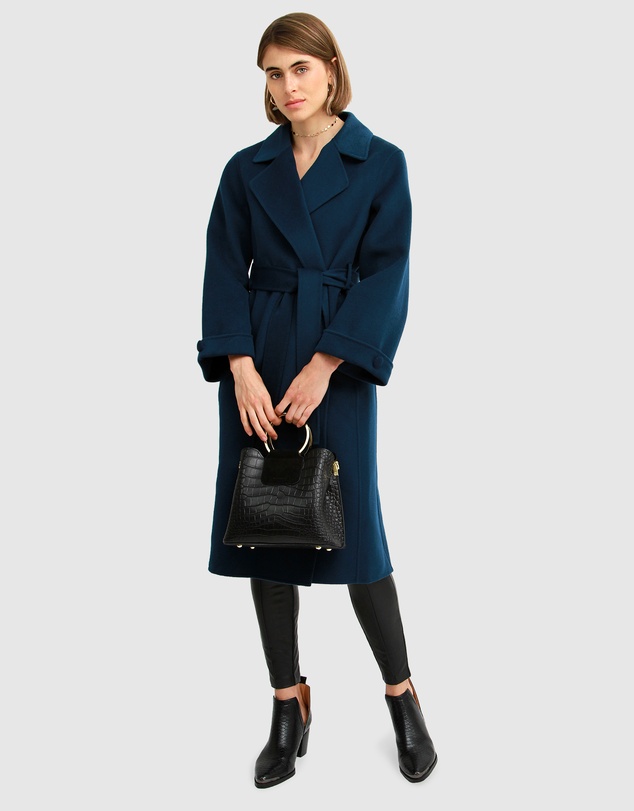 Belle & Bloom - Stay Wild Oversized Wool Coat