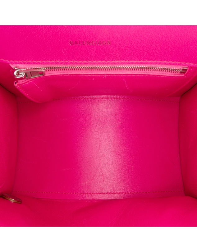 Pre-Loved by Azura Reborn - Pre-Loved Small Shiny Box Calfskin Hourglass Satchel