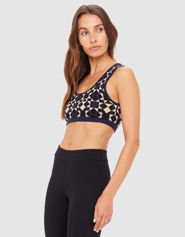 The Upside - Cosmo Alma Knit Crop Top