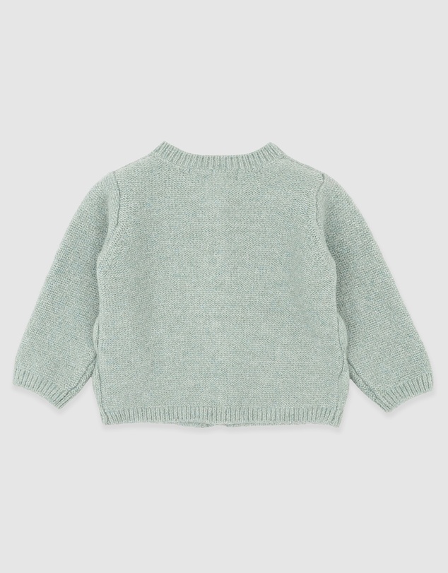 Bebe by Minihaha - Girls Sage Knitted Cardigan 3-7 Yrs