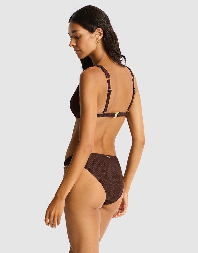 Sea Level Australia - Luminara Chain Link Longline Tri Top