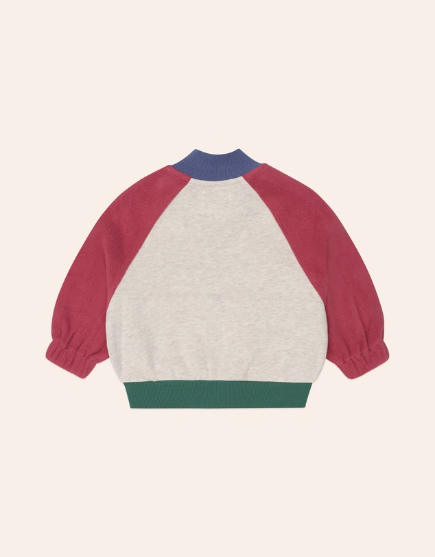 Huxbaby - Hux Colour Block Zip Sweat - Babies-Kids