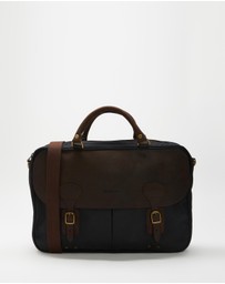 Barbour - Wax Leather Briefcase
