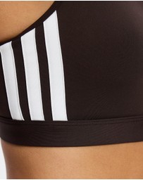 adidas Performance - Optime Essentials Workout 3-Stripes Medium Support Bra