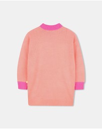 Billieblush - Sequin Love Motif Knitting Dress - Kids-Teens