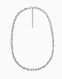 Diesel - Metamorph Silver Tone Necklace